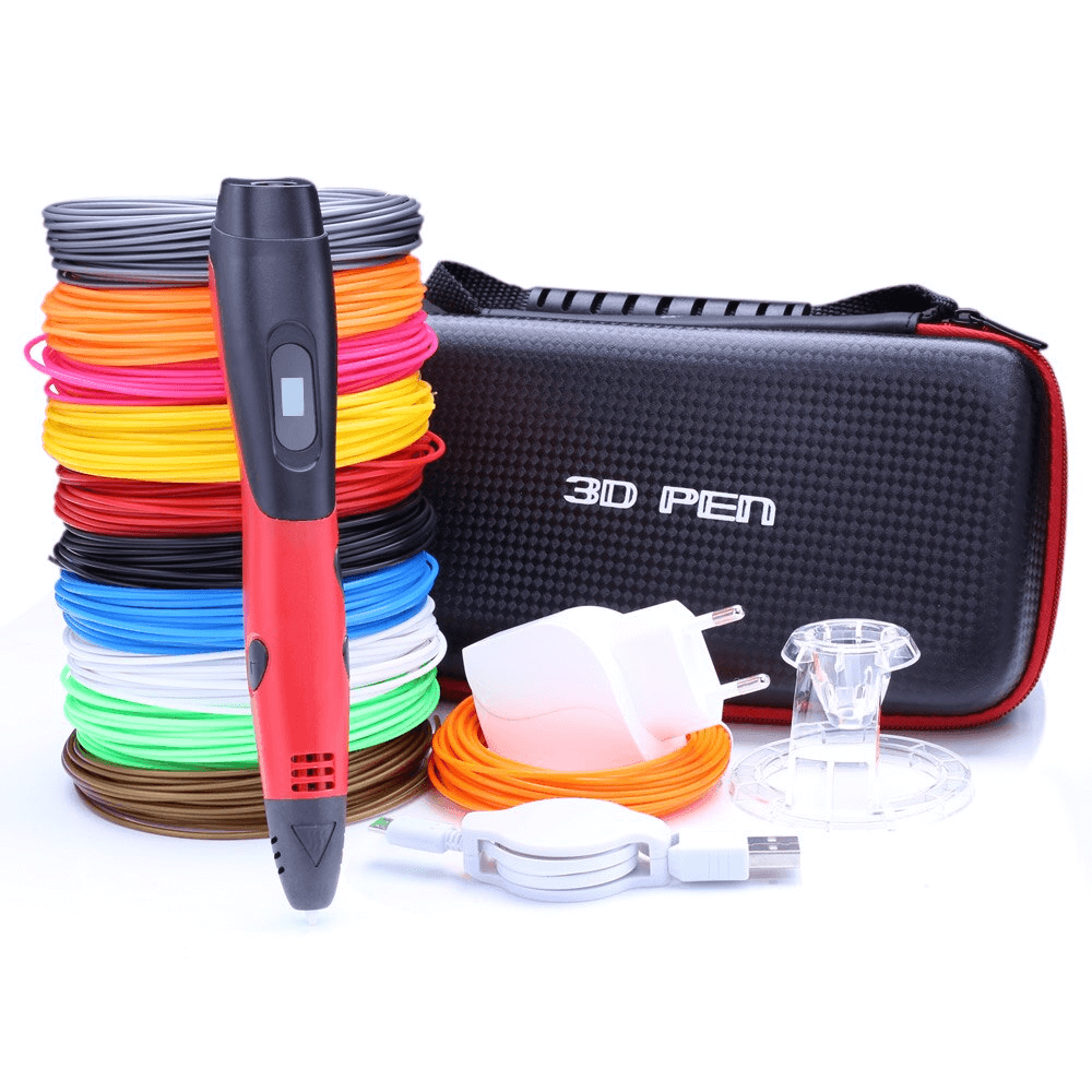 Caneta Impressão 3D Kit Completo com Filamentos
