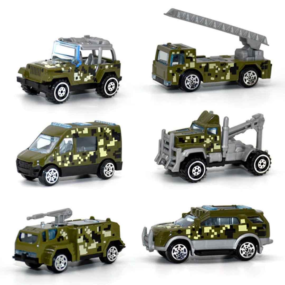 Jumbo Avião de Brinquedo com 6 Super Carrinhos