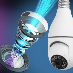 Câmera de Segurança Full HD Wi-Fi Inteligente 360