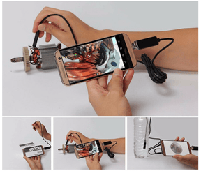 Câmera Endoscópica para Celular LED (3 Brindes Inclusos)