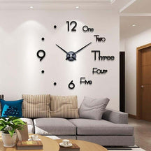 Relógio de Parede 3D Lux Decorativo