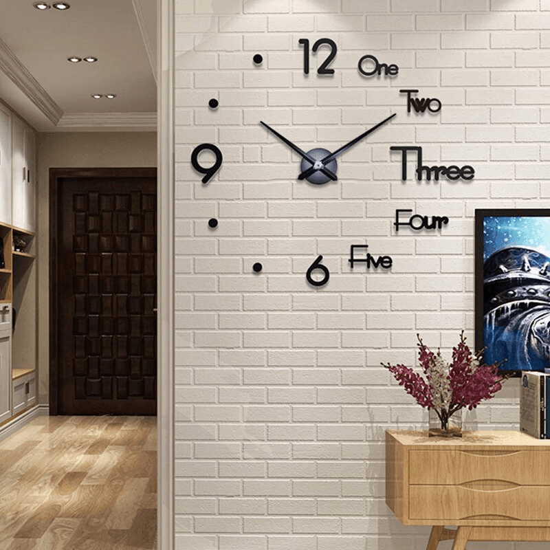 Relógio de Parede 3D Lux Decorativo