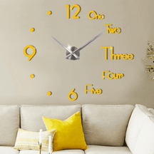 Relógio de Parede 3D Lux Decorativo