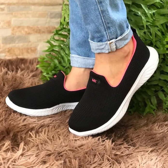 Tênis Feminino MK Confort Caminhada Academia Sapatilha