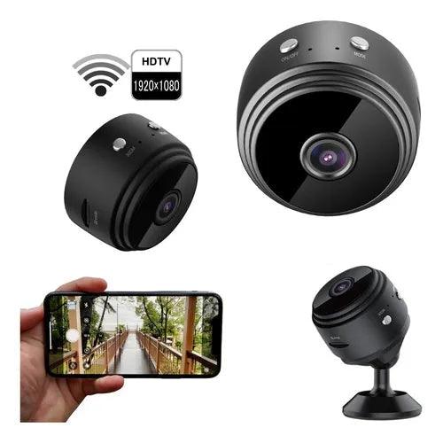 Câmera Segurança Espiã Full HD Wi-Fi Visão Noturna - Sight Cam