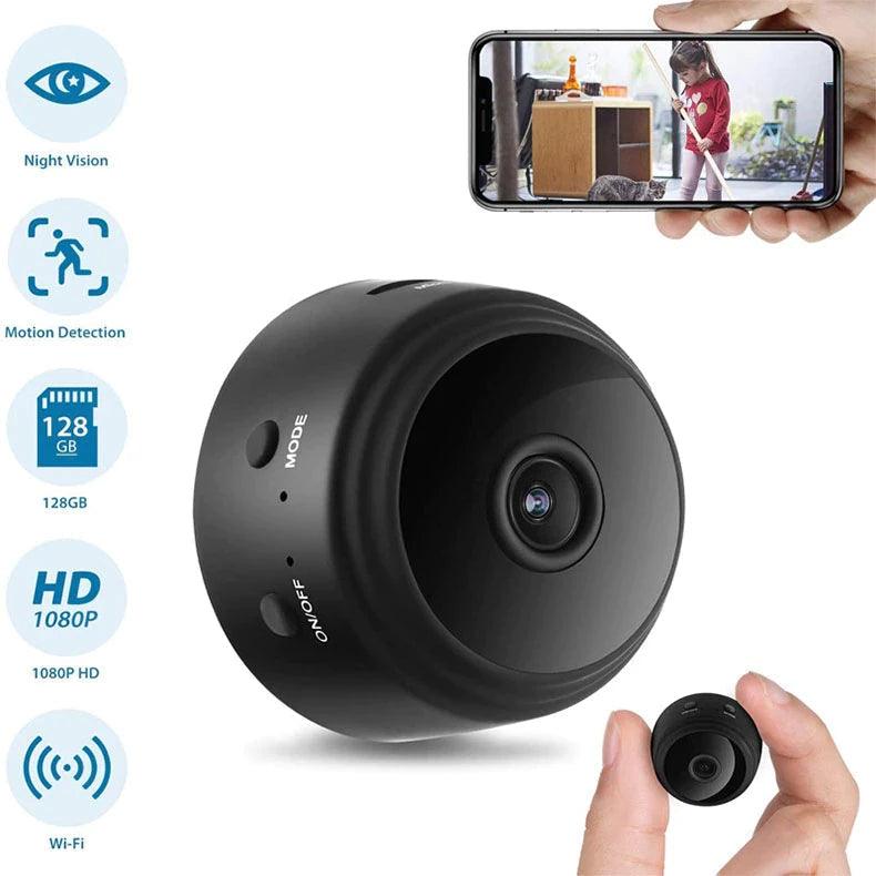 Câmera Segurança Espiã Full HD Wi-Fi Visão Noturna - Sight Cam